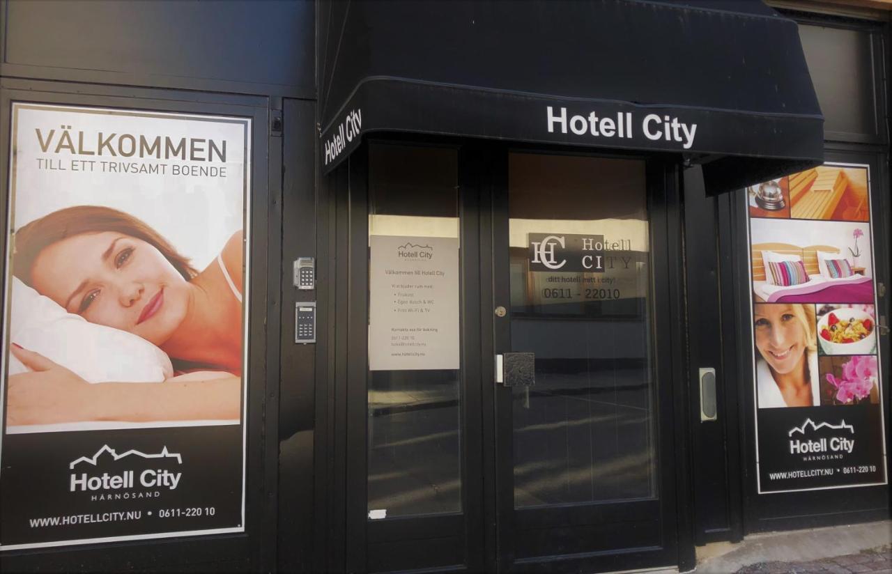 Hotell City Хернёсанд Экстерьер фото